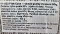 Ciasto rybne - plastry ryby mrożone 900g