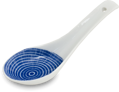 Porcelanowa łyżka niebieska