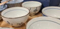 Porcelanowa miska z motywem 5szt (11,5cm)