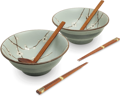 Ramen zestaw 2 misek z motywem sakury 22cm EDO JAPAN