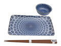 Zestaw do serwowania sushi Yuki (dla 2 osób)
