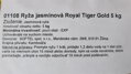 Ryż jaśminowy Royal Tiger Gold 5 kg