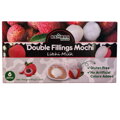 Ciastka ryżowe Mochi z podwójnym nadzieniem liczi i mleka 90g