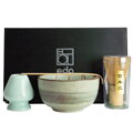 Zestaw Matcha XL Hana jasnozielony EDO JAPAN