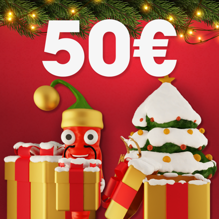 Kupon podarunkowy o wartości 50 euro
