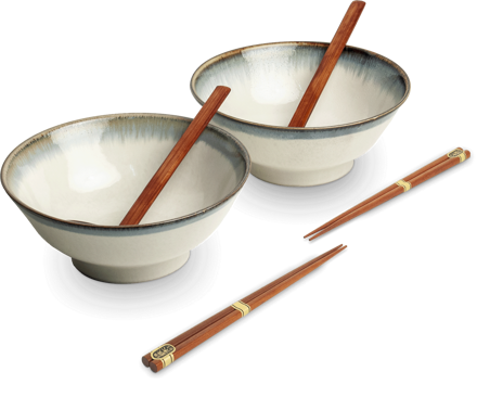 Łopatka zestaw 2 misek Aurora 22cm EDO JAPAN