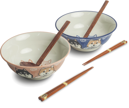 Ramen zestaw 2 misek Shiba 20,5cm