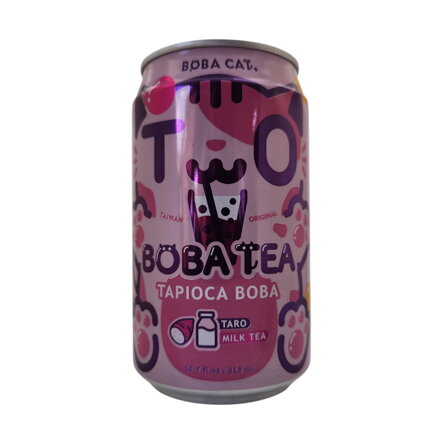 Bubble Tea herbata mleczna Taro Boba Cat 315ml