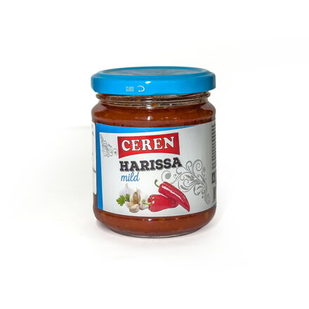 Łagodny ostry sos paprykowy Harissa 190g