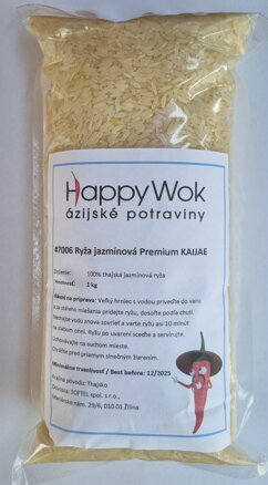 Ryż jaśminowy KAIJAE 1kg