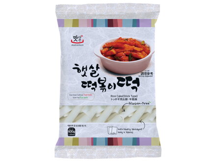 Ciastka ryżowe Tteokbokki 600g
