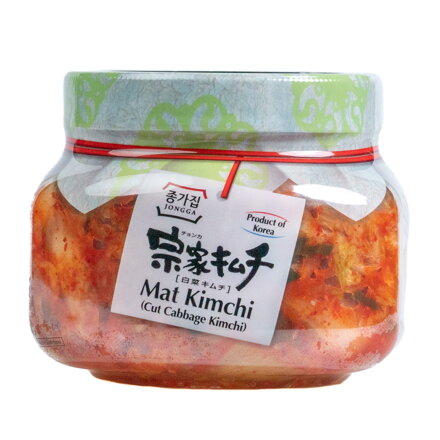 Kimchi z krojonej kapusty Jongga - butelka 400g