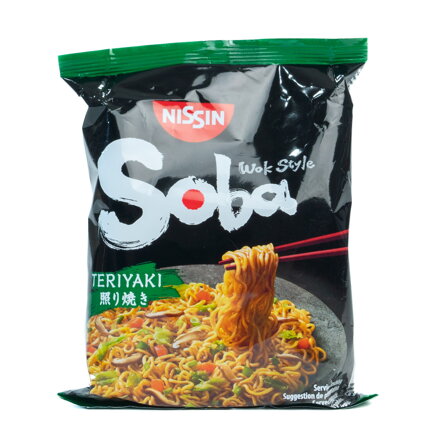 Makaron soba z sosem teriyaki Nissin110g