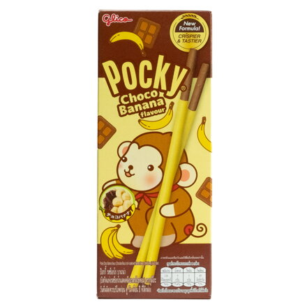 Czekoladowo-bananowe batoniki Pocky GLICO 25g