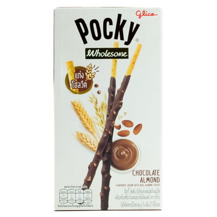 Batoniki owsiane Pocky czekoladowo-migdałowe GLICO 36g
