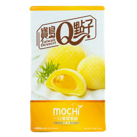 Wafle ryżowe Mochi mango 104 g
