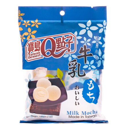 Ciastka ryżowe Mochi z mlekiem 120g