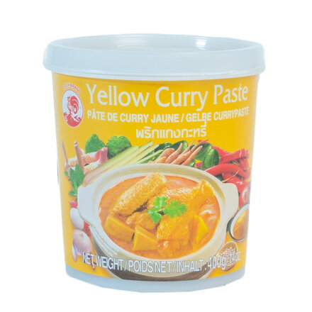 Pasta curry żółta Cock Brand 400g