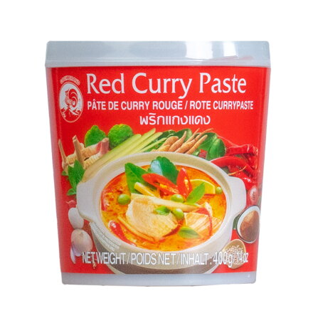 Pasta curry czerwona Cock Brand 400g