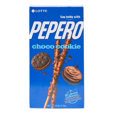 Batoniki Ciasteczkowe Pepero z Czekoladą Lotte 32g