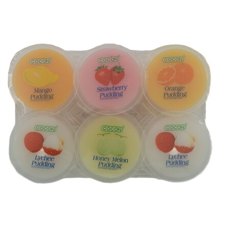 Budyń galaretkowy 6szt- 480 gr.