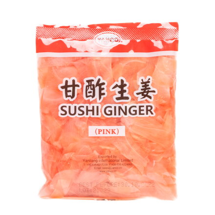Różowy imbir do sushi 150g