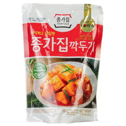 Krojona rzodkiew kimchi Chongga 500g