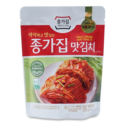 Kimchi z pokrojonej kapusty Chongga 200 g