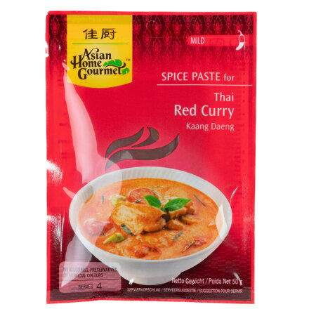 Łagodna pasta do tajskiego czerwonego curry AHG 50g
