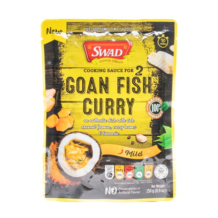 Łagodny sos do Goan Fish Curry SWAD 250g
