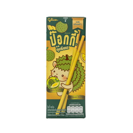 Paluszki Pocky o smaku duriana GLICO 25g