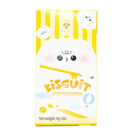 Batony mleczne banan TOKIMEKI 40g