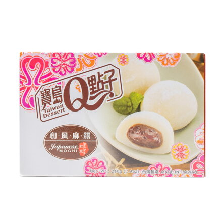 Ciastka ryżowe Mochi czerwona fasola 210g