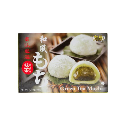 Ciastka ryżowe Mochi zielona herbata 210g