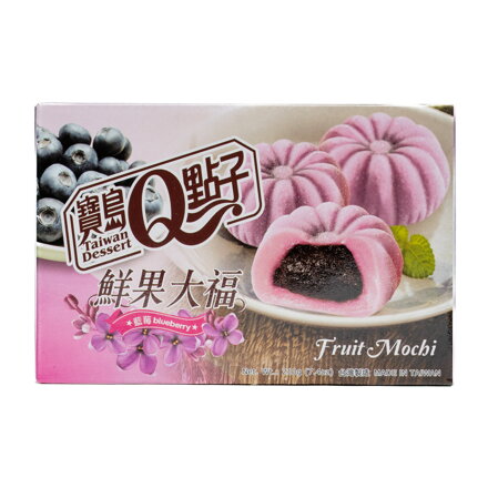 Ciastka ryżowe Mochi jagodowe 210g