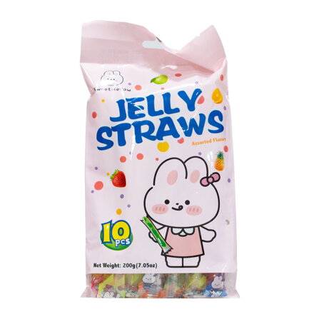 Batoniki żelkowe 10szt 4 smaki SweetMellow 200g