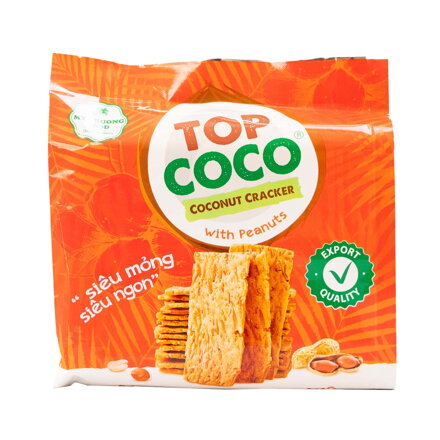 Krakersy kokosowe o smaku orzechowym 180g