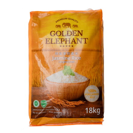 Ryż jaśminowy GOLDEN ELEPHANT 18 kg