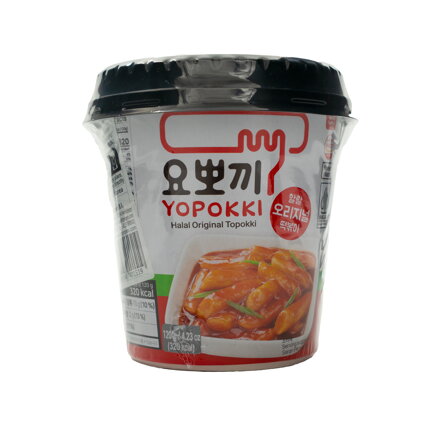 Ryżowe kluski Topokki oryginał sweet & spicy cup 120g