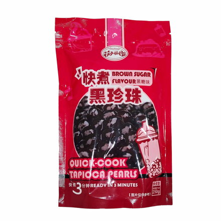 Perełki tapioki o smaku brązowego cukru KLKW 250g