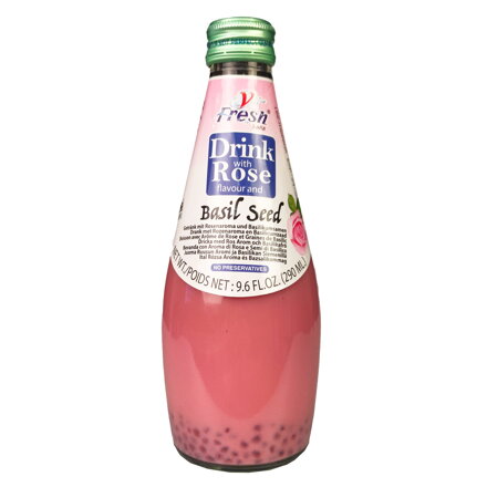 V-Fresh napój z róży i bazylii 290ml