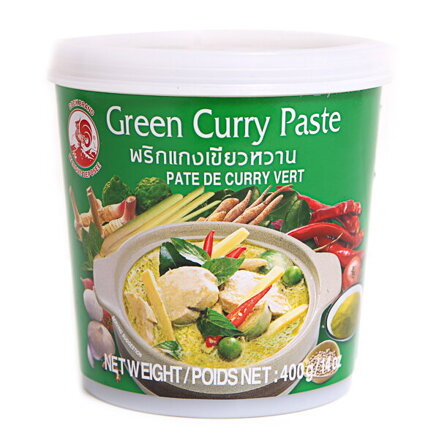 Pasta curry zielona Cock Brand 400g