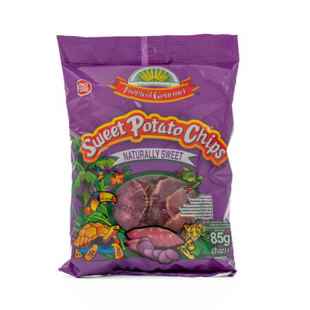 Chipsy ze słodkich ziemniaków 85 gr.