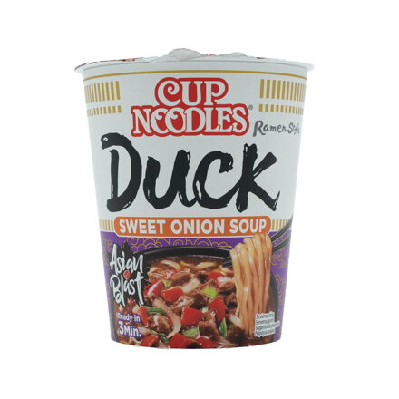 Makaron mały kubek kaczka NISSIN 65 g