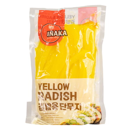 Żółta rzodkiew pokrojona w plastry do sushi 350 g
