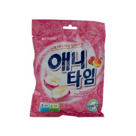 Anytime ksylitol śliwkowo-brzoskwiniowy Lotte 60g
