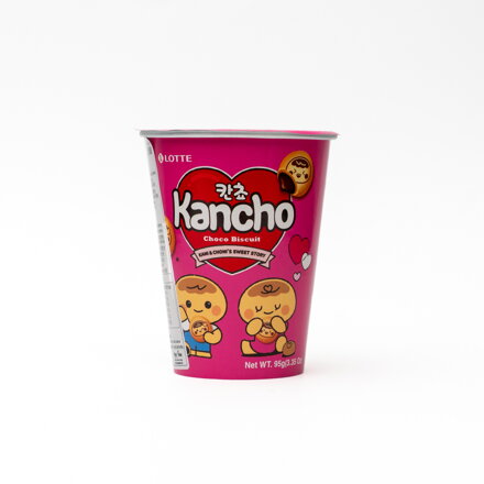 Ciasteczka z nadzieniem czekoladowym Kancho Cup 95g