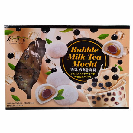 Ciastka ryżowe Mochi Bubble Tea z mlekiem 240g