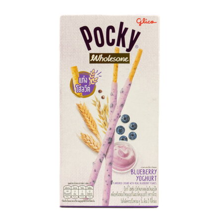 Batoniki owsiane Pocky jagodowo-jogurtowe GLICO 36g