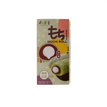 Ciastka ryżowe Mochi Matcha z mlekiem z czerwonej fasoli 150g